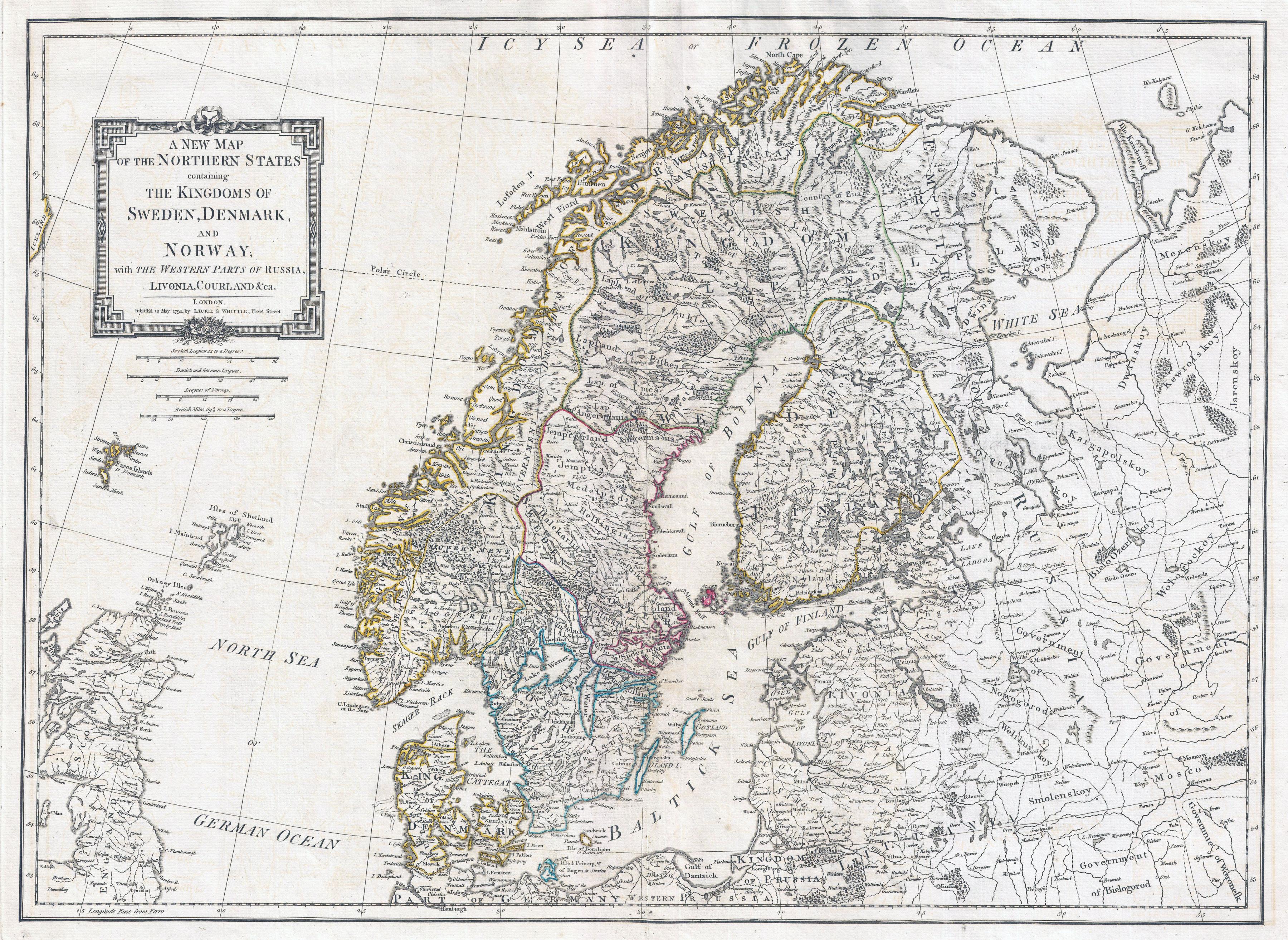 Gammal Karta Sverige – Karta 2020
