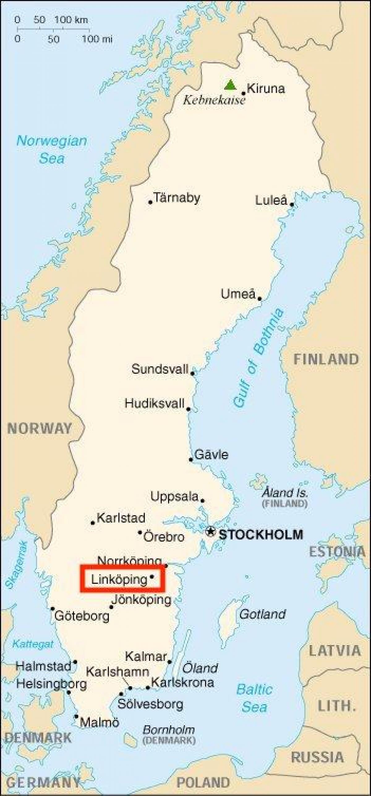 Linköping Karta Sverige – Karta 2020