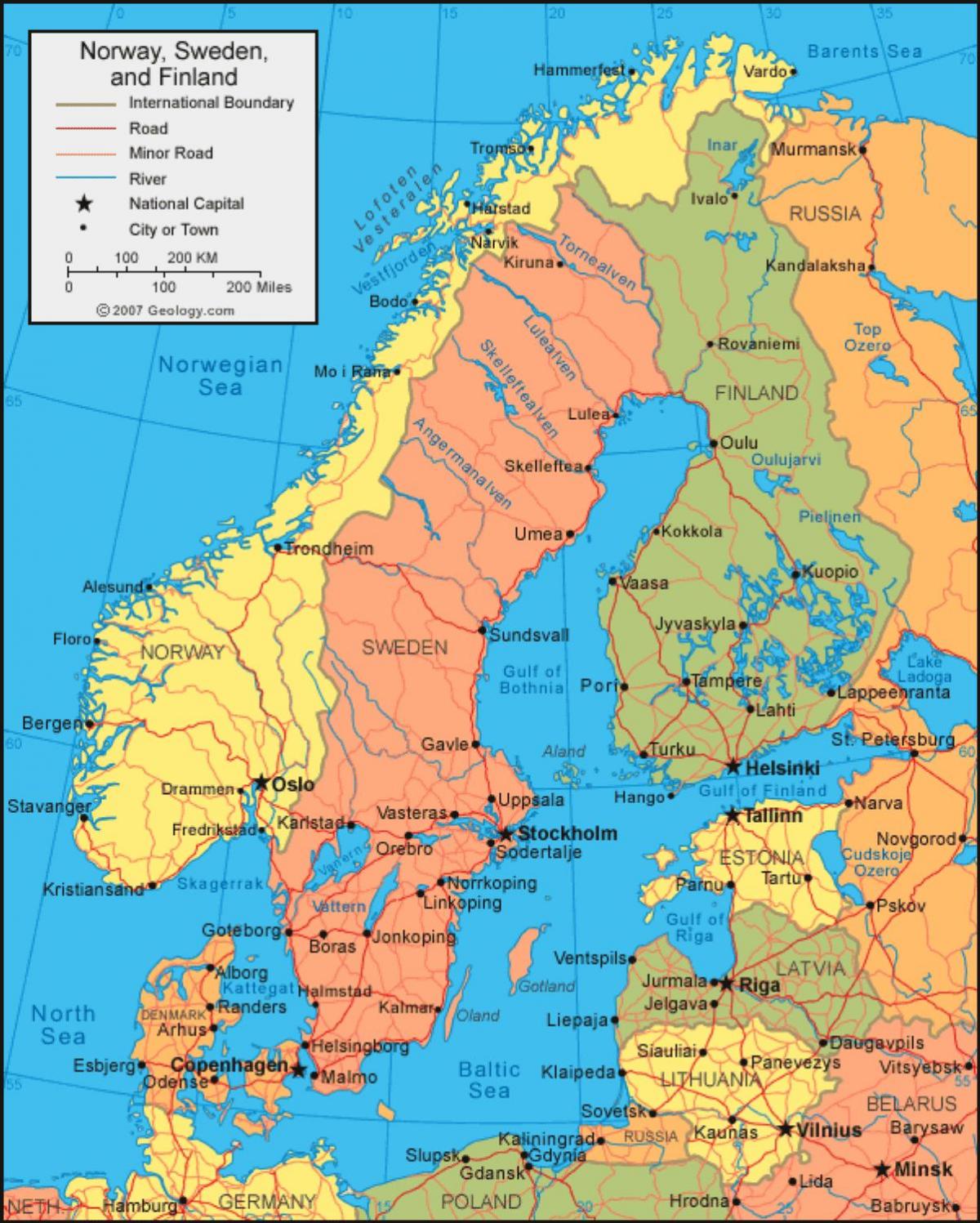 Svenska Karta | Karta